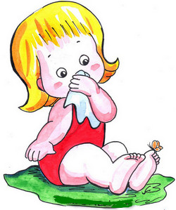 Почему заложен нос у детей без насморка
