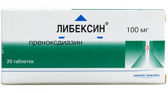 Либексин (преноксдиазин) - инструкция применения